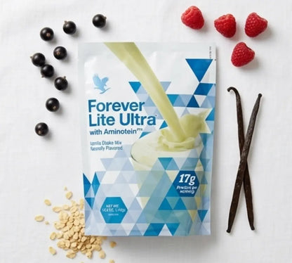 Forever Lite Ultra® Vanilla – Low-Carb Protein Shake Mix (13.2 oz)