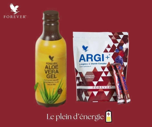 “Forever Aloe Vera Gel + Argi+ Pack
