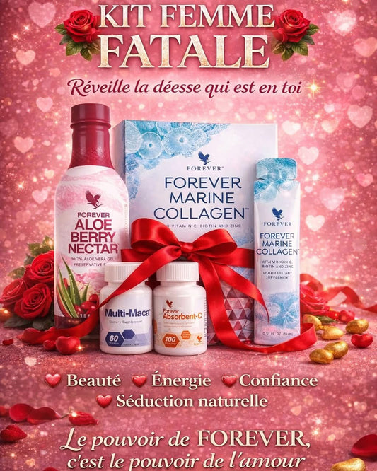 Forever Marine Collagen + MultiMaca + Absorbent-C + Berry Nectar