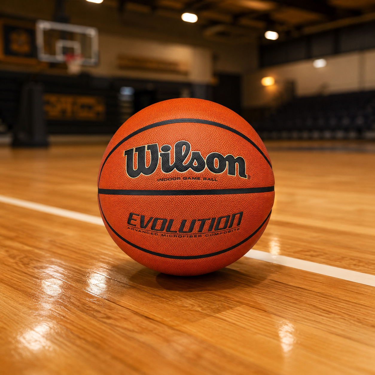 Wilson Evolution Indoor Basketball – Orange