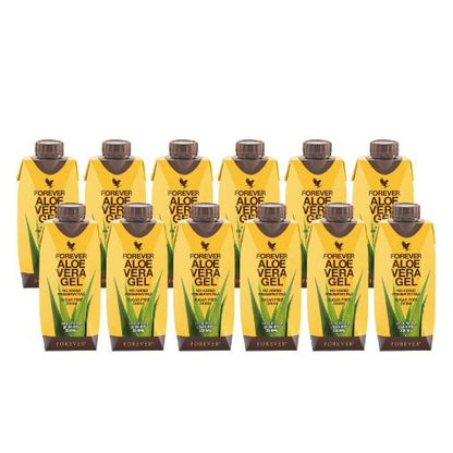 Forever Living Aloe Vera Gel 330ml 12 Pack Drink Set