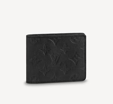 Louis Vuitton Mens Wallet Black Monogram Shadow Noir, Box, Dust Bag & COA New