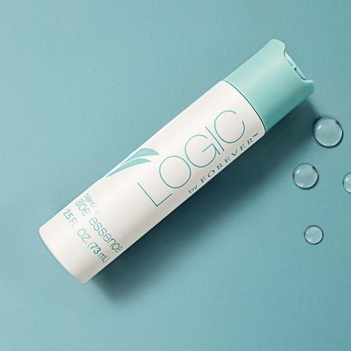 Close-up of the clear, refreshing toner liquid.