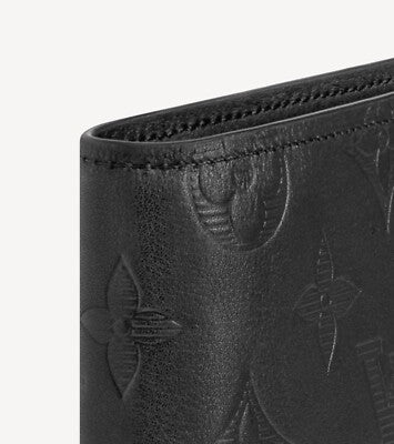 Louis Vuitton Mens Wallet Black Monogram Shadow Noir, Box, Dust Bag & COA New