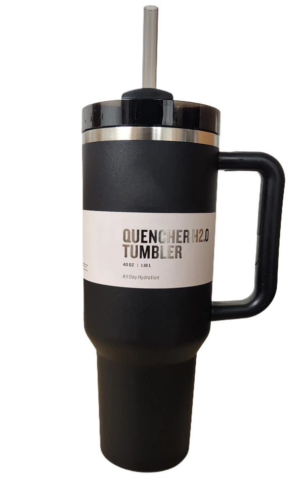 Wholesale Lot of 150 pcs 40oz Stainless Steel Insulated Tumblers with Lid & Straw
